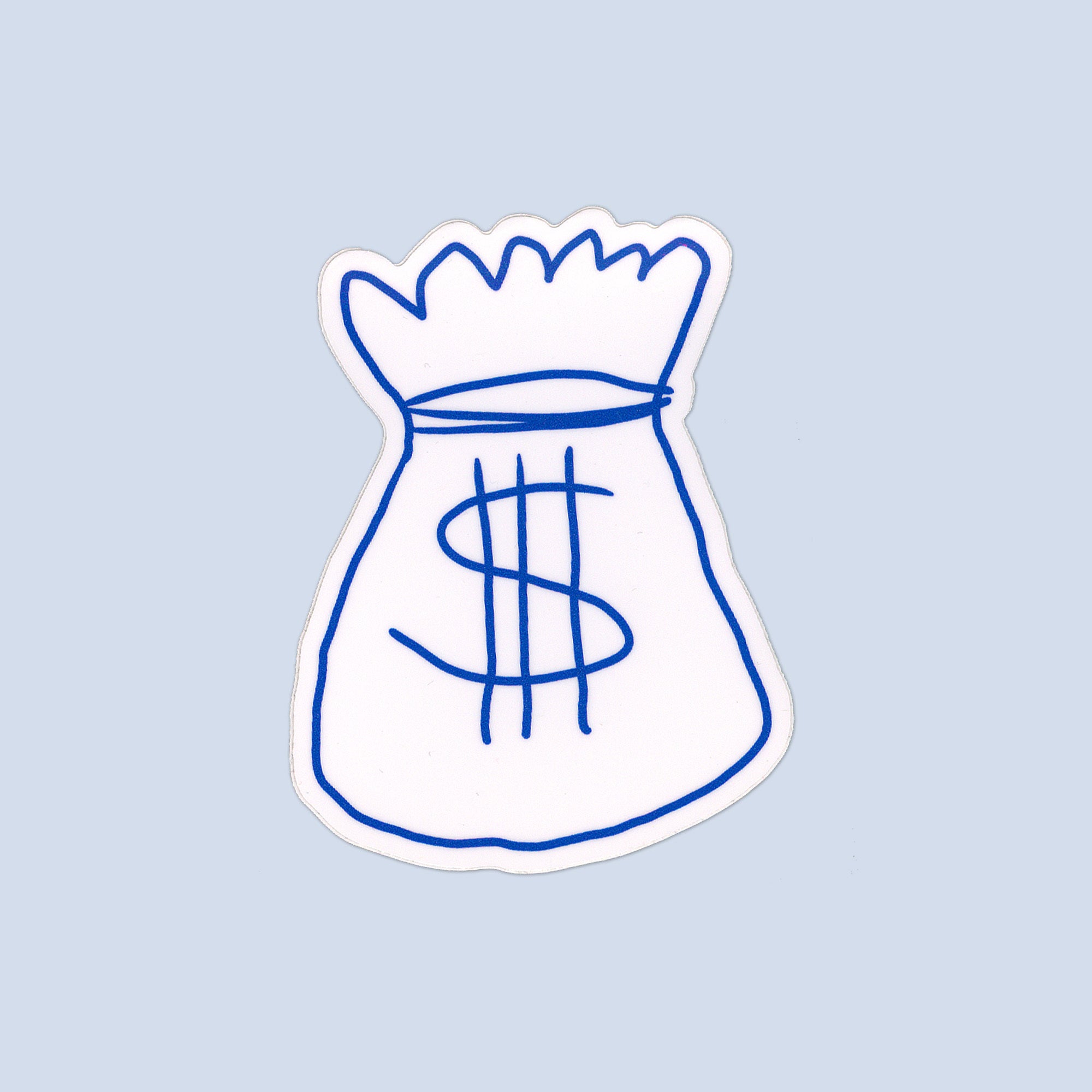 Money Bag sticker | Loom Arts and Management